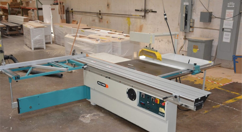 used Holz-Her sliding table saw