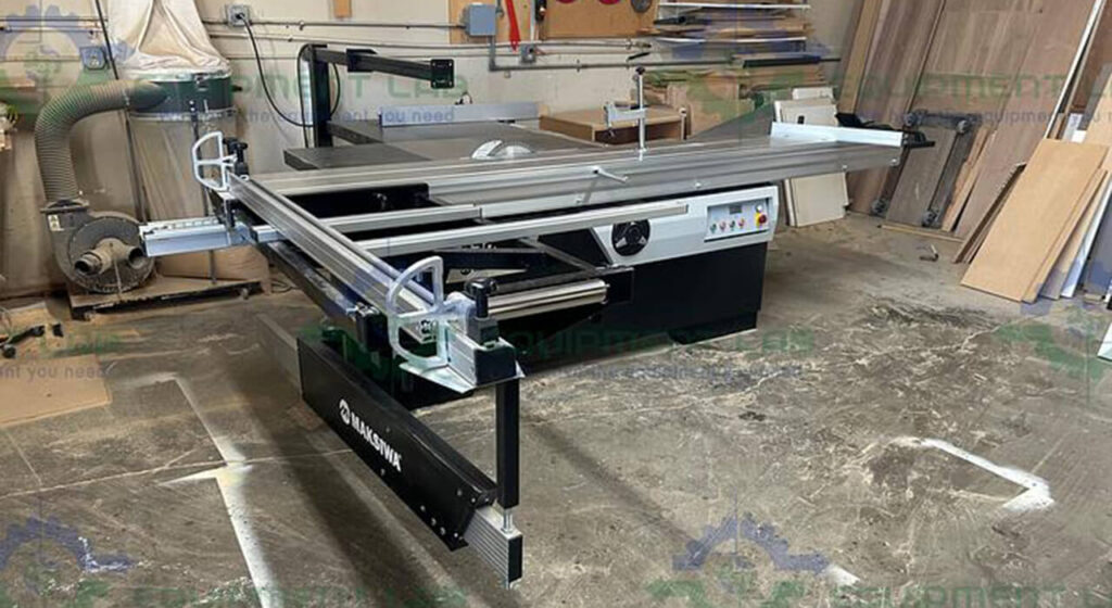 used Maksiwa sliding table saw