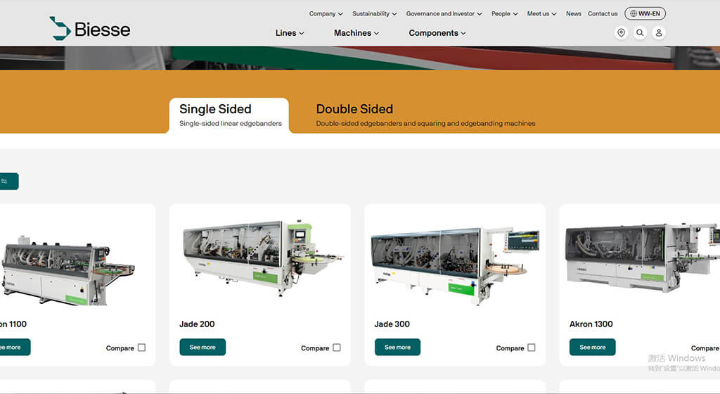 BIESSE Edge Banding Machine Manufacturer